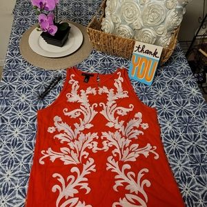 INC Woman's top. Red. Size XL